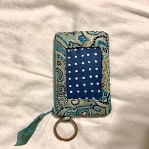 vera bradley keyring wallet